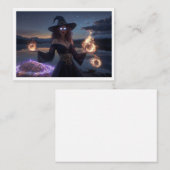 Halloween Card Mitteilungskarte (Vorne/Hinten)