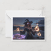 Halloween Card Mitteilungskarte (Vorderseite)