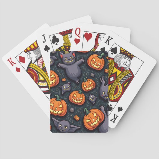 halloween card spielkarten (Rückseite)