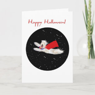 Halloween Card: Superdog Karte