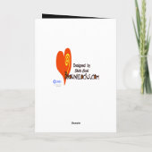 Halloween Card Vampire "You had Me at Neck" Karte (Rückseite)