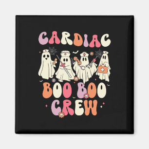 Halloween Cardiac Boo Crew Nurse Ghost Niedliche G Magnet