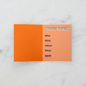 Halloween Cards Benutzerdefinierte Halloween-Party Einladung (Innenseite)