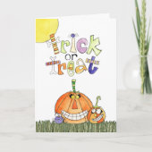 Halloween Cards Karte (Vorderseite)