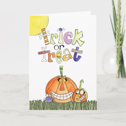 Halloween Cards Karte (Vorderseite)