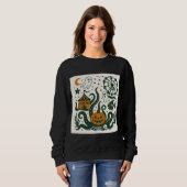 halloween carnaval sweatshirt (Vorne ganz)