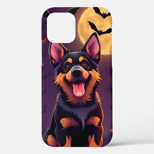 Halloween-Cartoon Case-Mate iPhone Hülle (Rückseite)