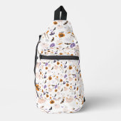 Halloween-Cartoon-Muster Crossbody Bag (Vorderseite)