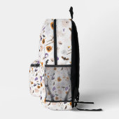 Halloween-Cartoon-Muster gedruckter Backpack Bedruckter Rucksack (Rechts)
