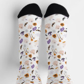 Halloween Cartoon Pattern Socken (Oben)