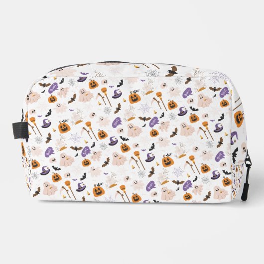 Halloween Cartoon Pattern Waschbeutel (Vorderseite)