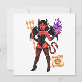 Halloween Cartoon Succubus - Dunkel & spielerisch
