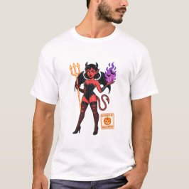 Halloween Cartoon Succubus - Dunkel & spielerisch T-Shirt