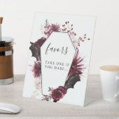 Halloween Cash Bar Sign Sockelschild (In SItu)