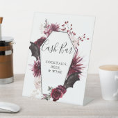 Halloween Cash Bar Sign Sockelschild (In SItu)