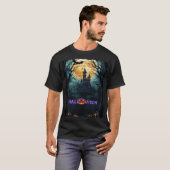 Halloween Castell T-Shirt (Vorne ganz)
