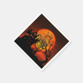 Halloween Castle Paper Napkin Serviette (Ecke)