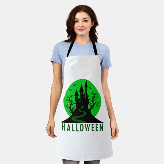 HALLOWEEN CASTLE SCHÜRZE (Getragen)