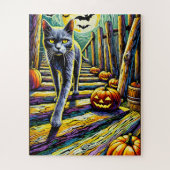 Halloween Cat 50 Piece Kids Puzzle (Vertikal)