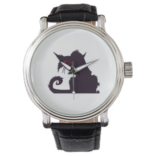 Halloween Cat Armbanduhr