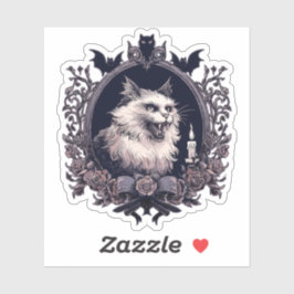 Halloween Cat Aufkleber