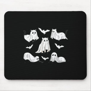 Halloween Cat Black Cat Halloween Beängstigend Kat Mousepad