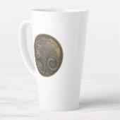 Halloween Cat Bronze Milchtasse (Linke Ecke)