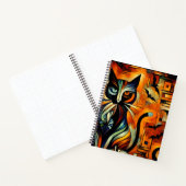 Halloween Cat Bullet Line-Notebook in Kuba Notizblock (Innenseite)