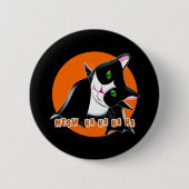 Halloween Cat Button (Vorderseite)