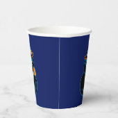 Halloween Cat Coffee Party Drink Paper Cups Pappbecher (Rechts)