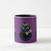 Halloween Cat Coffee Tasse (Zentrum)