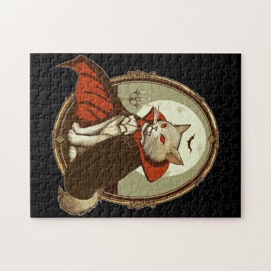 Halloween Cat, Count Catula Puzzle (Horizontal)