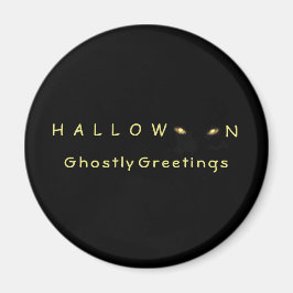 Halloween Cat Eyes Magnet