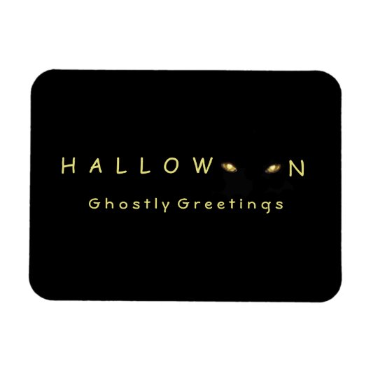Halloween Cat Eyes Magnet (Horizontal)