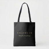 Halloween Cat Eyes Tasche (Vorderseite)