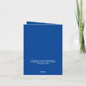 Halloween Cat Faltenkarte Karte (Rückseite)