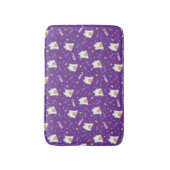 Halloween Cat Ghost Bath Mat Badematte (Vorderseite Vertikal)