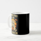 Halloween Cat Ghost Graphic - Fresh Start 2026 Kaffeetasse (Vorderseite Links)