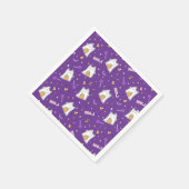 Halloween Cat Ghost Napkins Serviette (Ecke)