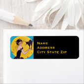 Halloween Cat Girl and Black Cat (Insitu)