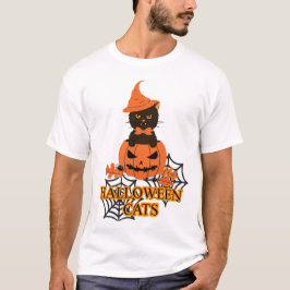 Halloween Cat (glückliches Halloween, Geschenk für T-Shirt