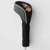 Halloween Cat Golf Headcover (angewinkelt)