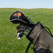 Halloween Cat Golf Headcover (In SItu)