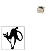 Halloween Cat Gummistempel (Stempel)