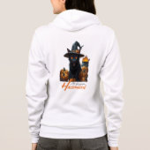 Halloween Cat  Hoodie (Rückseite)