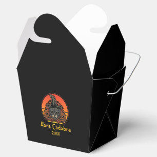 Halloween Cat in HexHat Abra Cadabra Vintag Geschenkschachtel