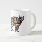 HALLOWEEN CAT Jumbo-Tasse (Vorderseite Rechts)