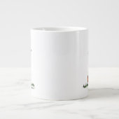 Halloween Cat Jumbo-Tasse (Vorderseite)