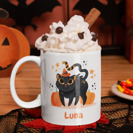 Halloween Cat Kaffeetasse