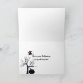 Halloween Cat Karte (Innenseite)